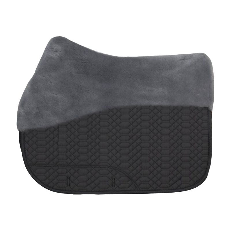 Dark Slate Gray Engel Reitsport Lammfell Schabracke Grau