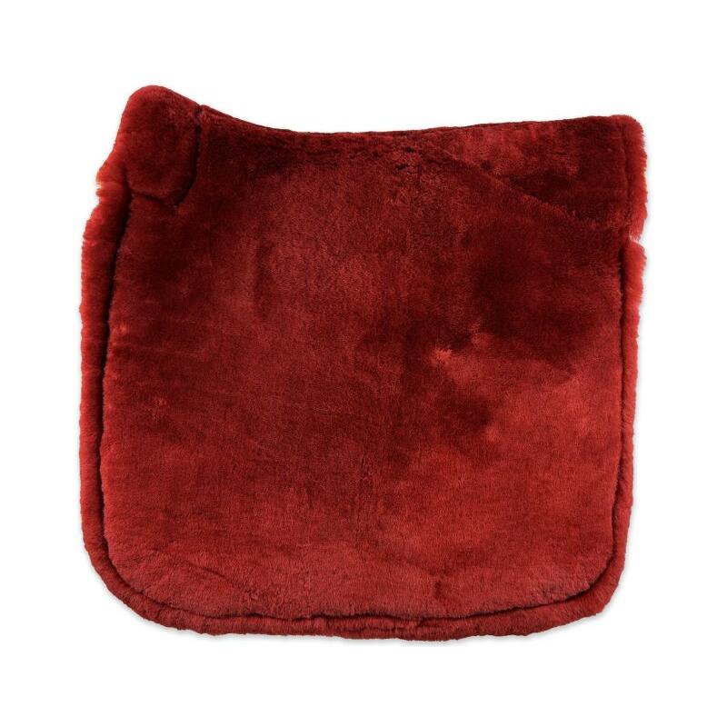 Dark Red Engel Reitsport Lammfell Schabracke Komplett Bordeaux