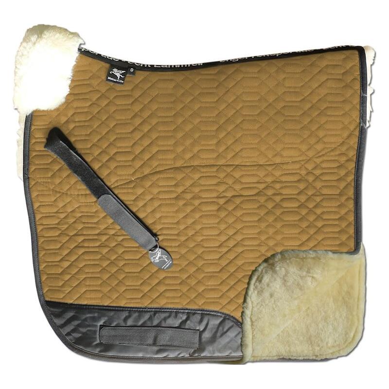 Sienna Engel Reitsport Lammfell Schabracke Komplett Camel