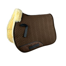 Engel Reitsport Lammfell Schabracke Komplett Mocha
