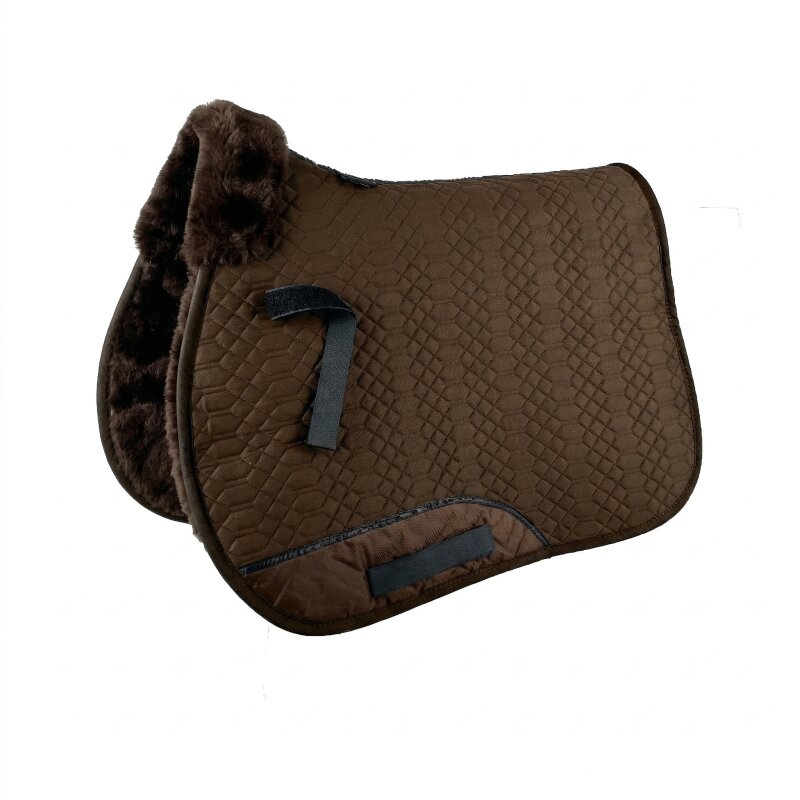 Engel Reitsport Lammfell Schabracke Komplett Mocha