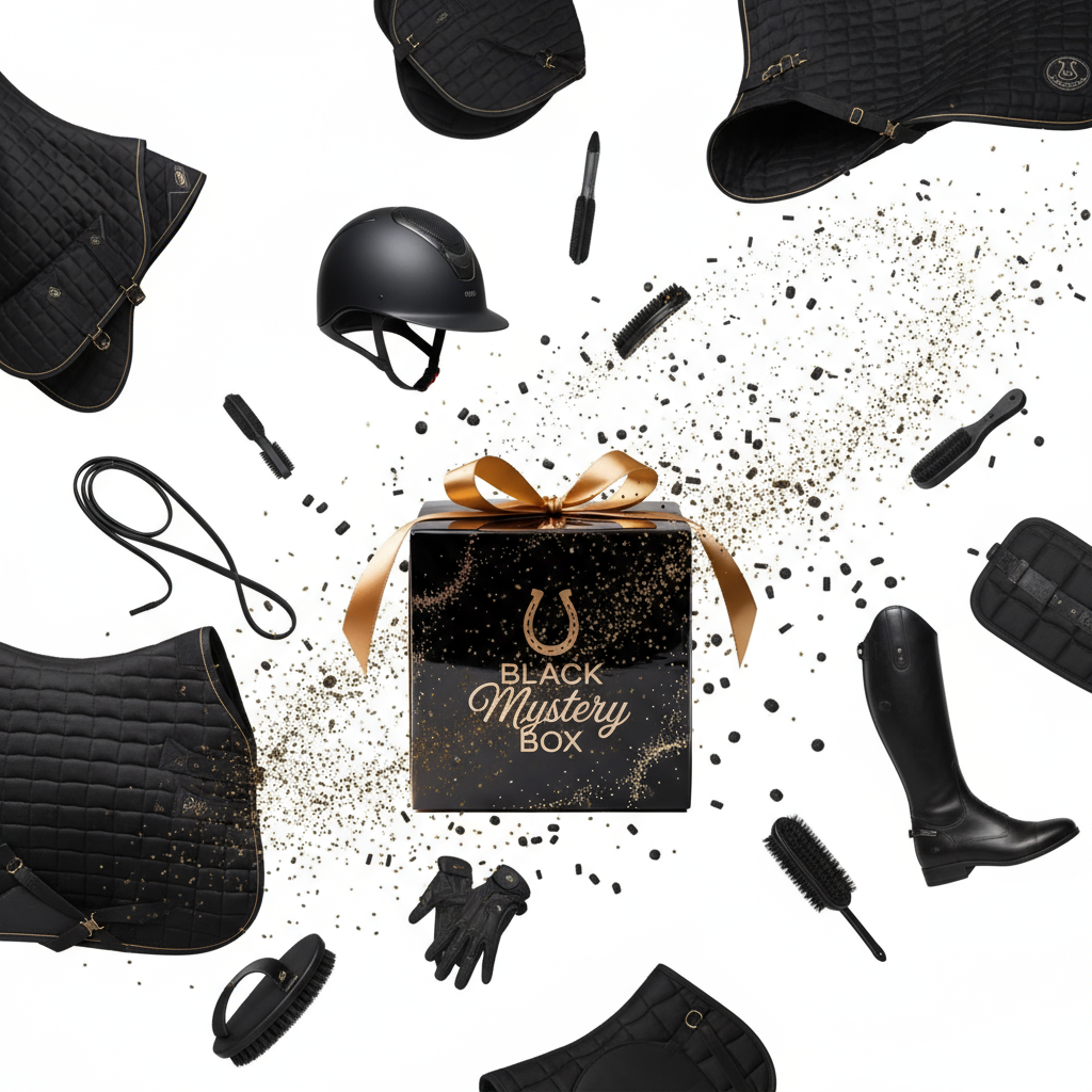 Black Mystery Box Pferd & Reiter - limited BLACK WEEK Edition