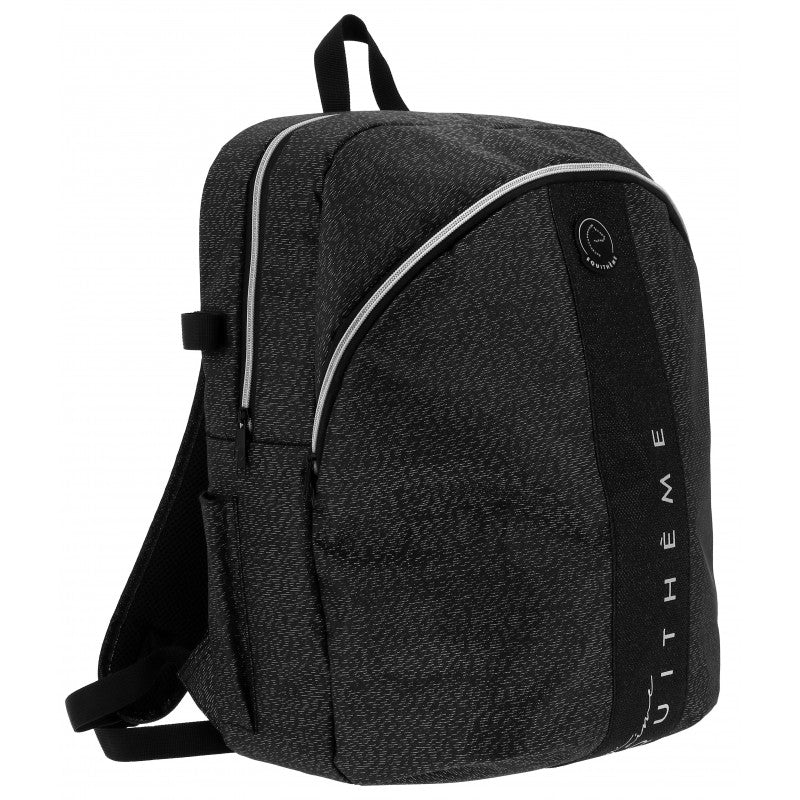 Black EQUITHÈME Je t'aime - Rucksack [Größe 46x32x12,5 cm]