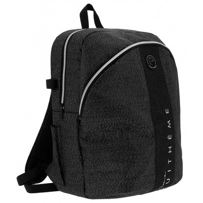 Black EQUITHÈME Je t'aime - Rucksack [Größe 46x32x12,5 cm]