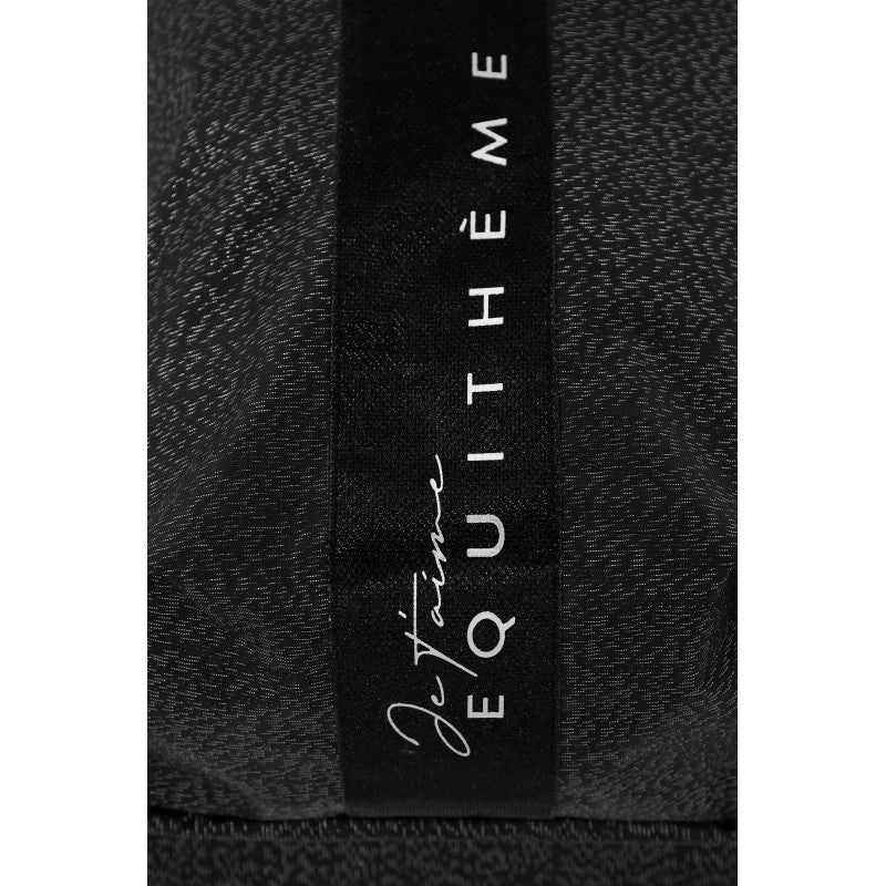 Black EQUITHÈME Je t'aime - Rucksack [Größe 46x32x12,5 cm]