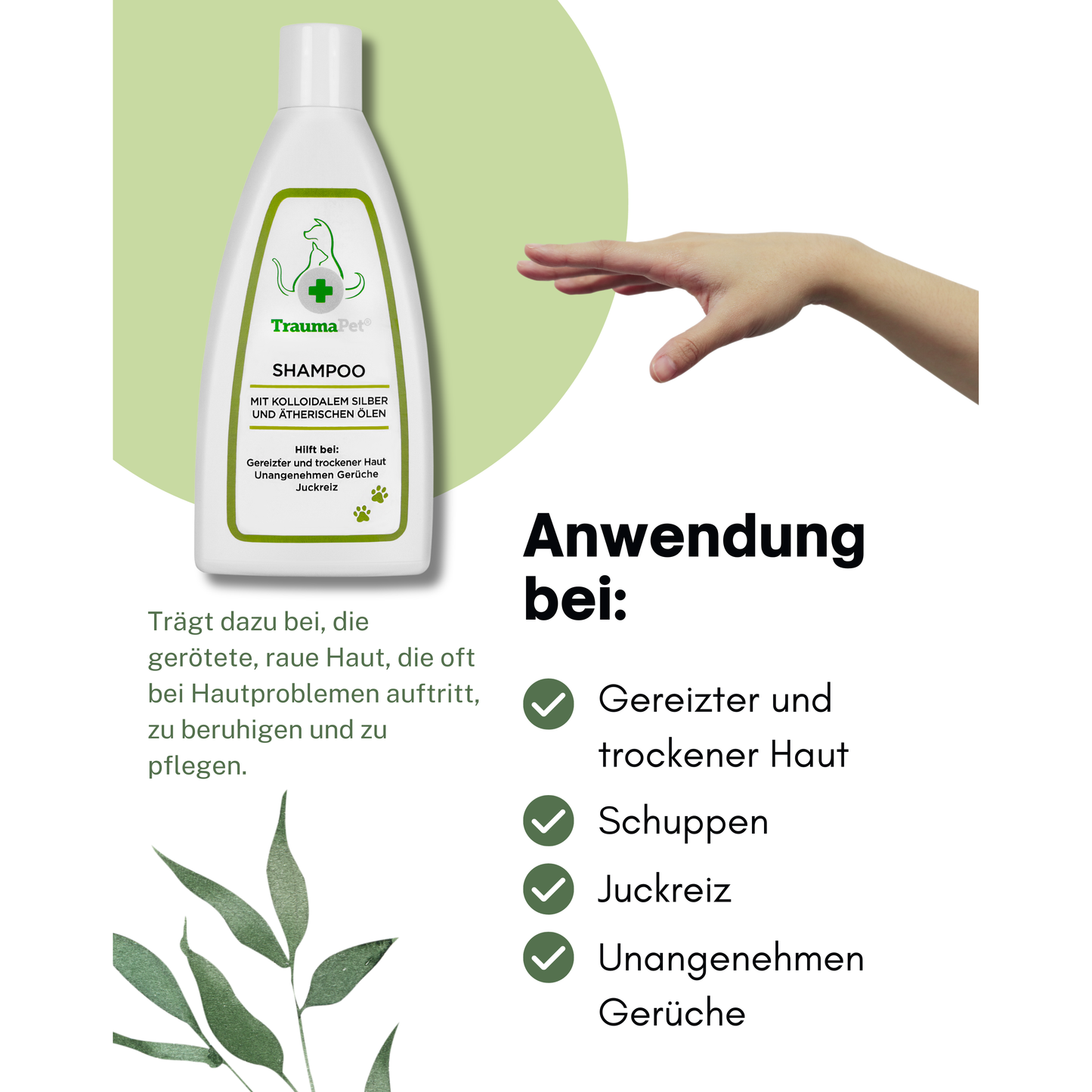 TraumaPet Shampoo mit kolloidalem Silber