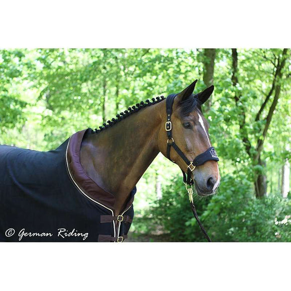 German Riding Exclusiv Halfter Schwarz - Kaster Cheval