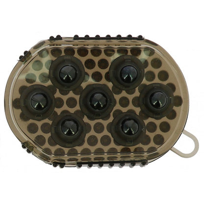 HIPPOTONIC Striegel und doppelseitiger Massagehandschuh