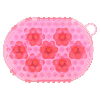 HIPPOTONIC Striegel und doppelseitiger Massagehandschuh