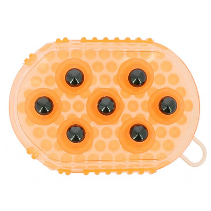 HIPPOTONIC Striegel und doppelseitiger Massagehandschuh