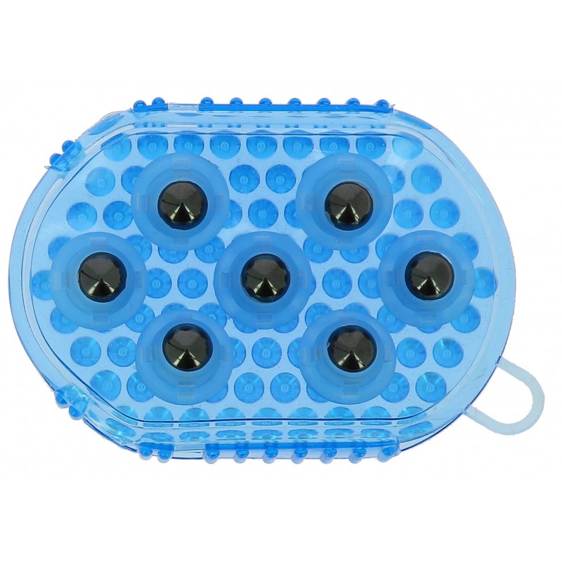 HIPPOTONIC Striegel und doppelseitiger Massagehandschuh