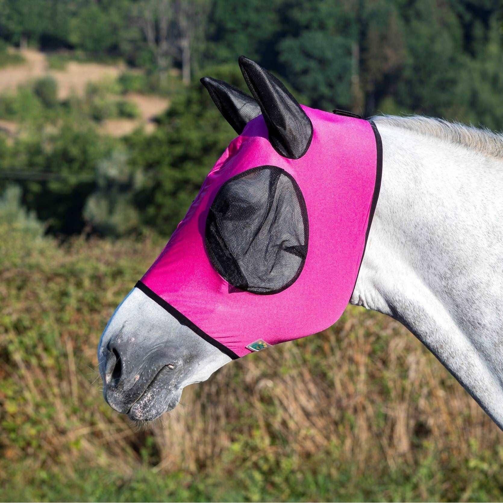 Fliegenmaske mit Ohrenschutz