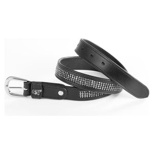 Leder Gürtel Princess Brilliantgrau