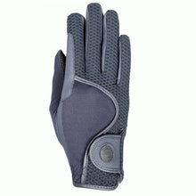 LONDON Reithandschuhe aus Serino u. Mesh-Material