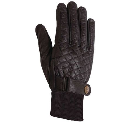 Dark Slate Gray KITZBÜHEL Winterhandschuhe, Leder