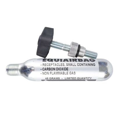 Ersatzset mit CO2 Kartusche 45 g u. Werkzeug