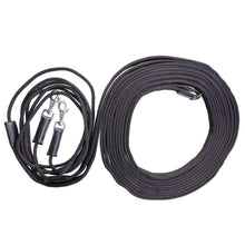 USG Doppellonge, schwarz, soft, 16 m
