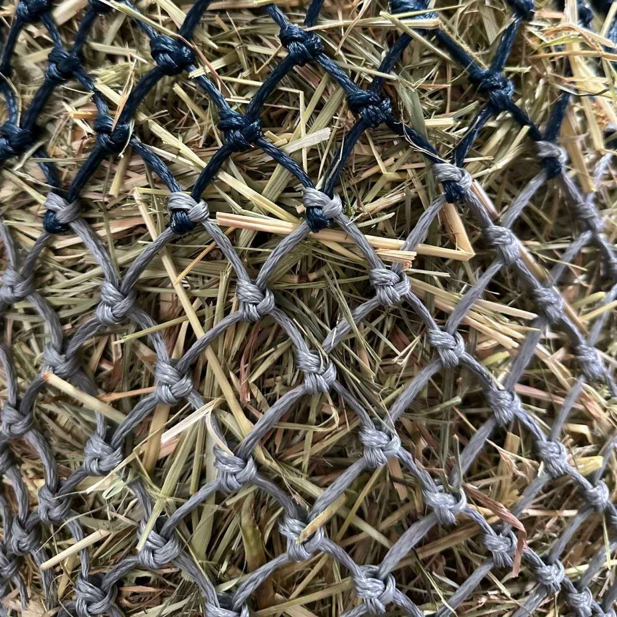 USG Futtersparnetz, zweifarbig, 3 x 3 cm Maschen