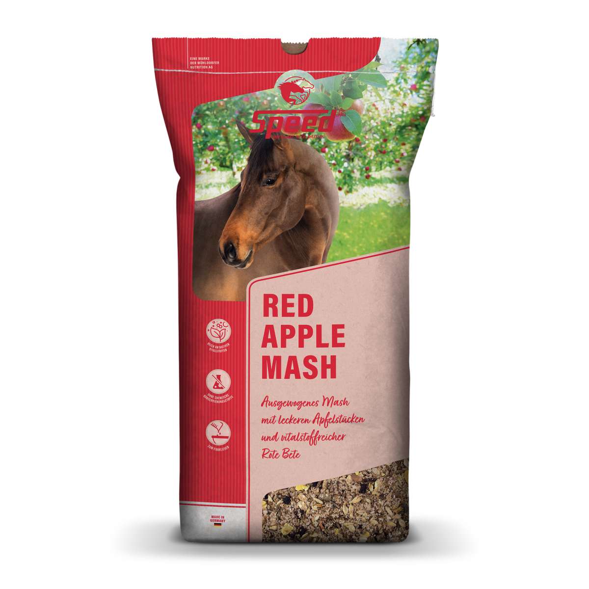 SPEED RED APPLE Mash - Kaster Cheval