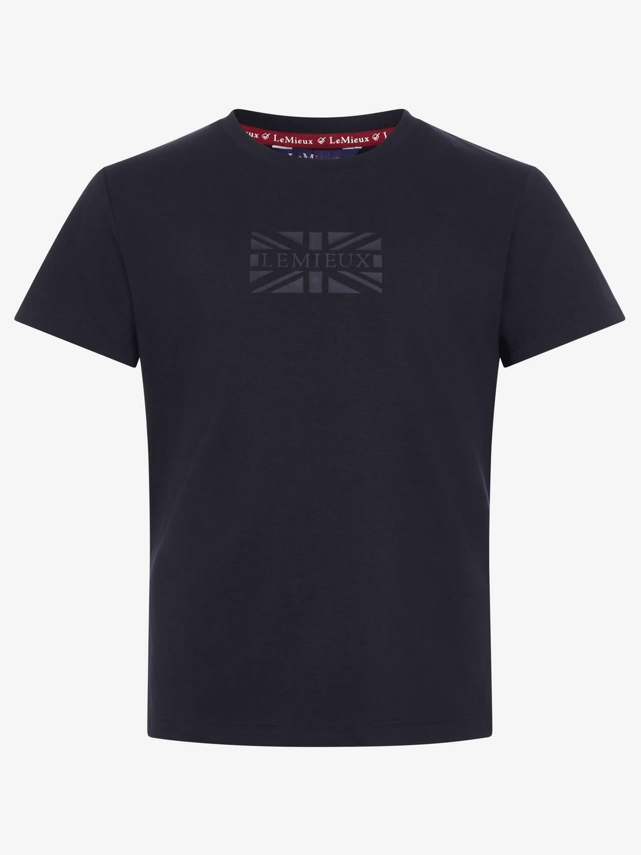 LeMieux Young Rider Union Jack T-Shirt Navy