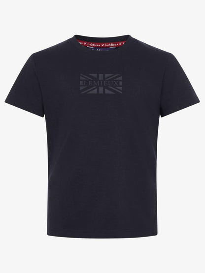 LeMieux Young Rider Union Jack T-Shirt Navy