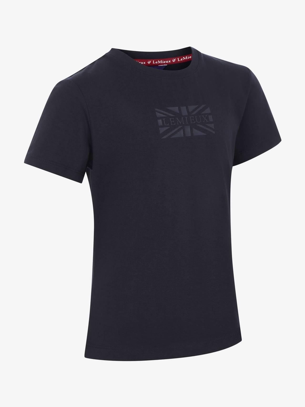 LeMieux Young Rider Union Jack T-Shirt Navy