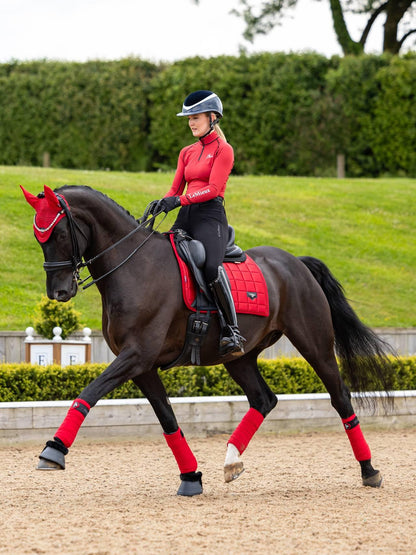 LeMieux Loire Classic Dressurschabracke Quadratisch Chilli S/M