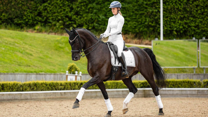 LeMieux Loire Classic Dressurschabracke Square Weiß S/M