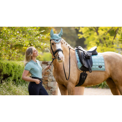 Le Mieux Loire Classic Dressurschabracke Quadratisch Aqua