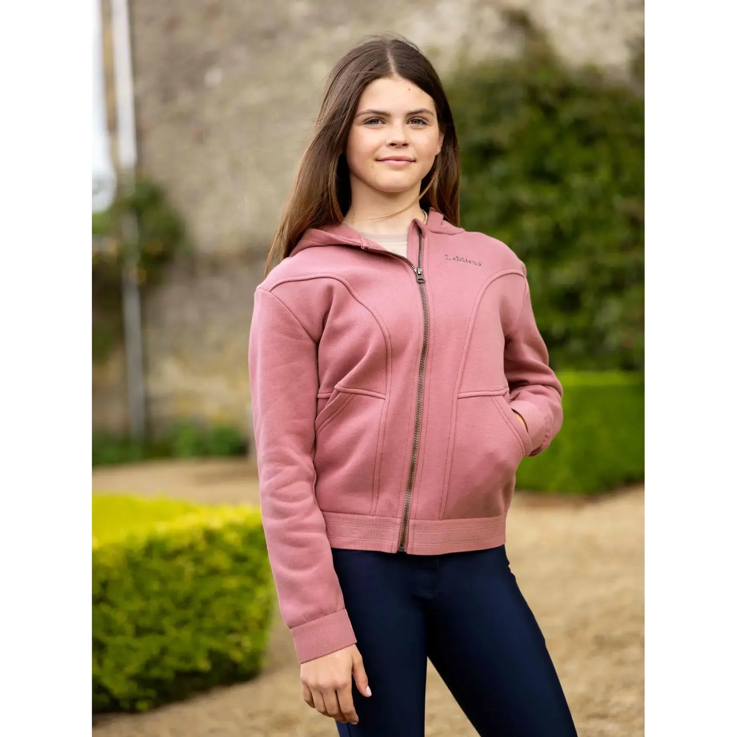 LeMieux Young Rider Hadley Hoodie Peony - Kaster Cheval