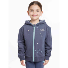LeMieux Mini Charlie Zip Hoodie Dusk Blue - Kaster Cheval