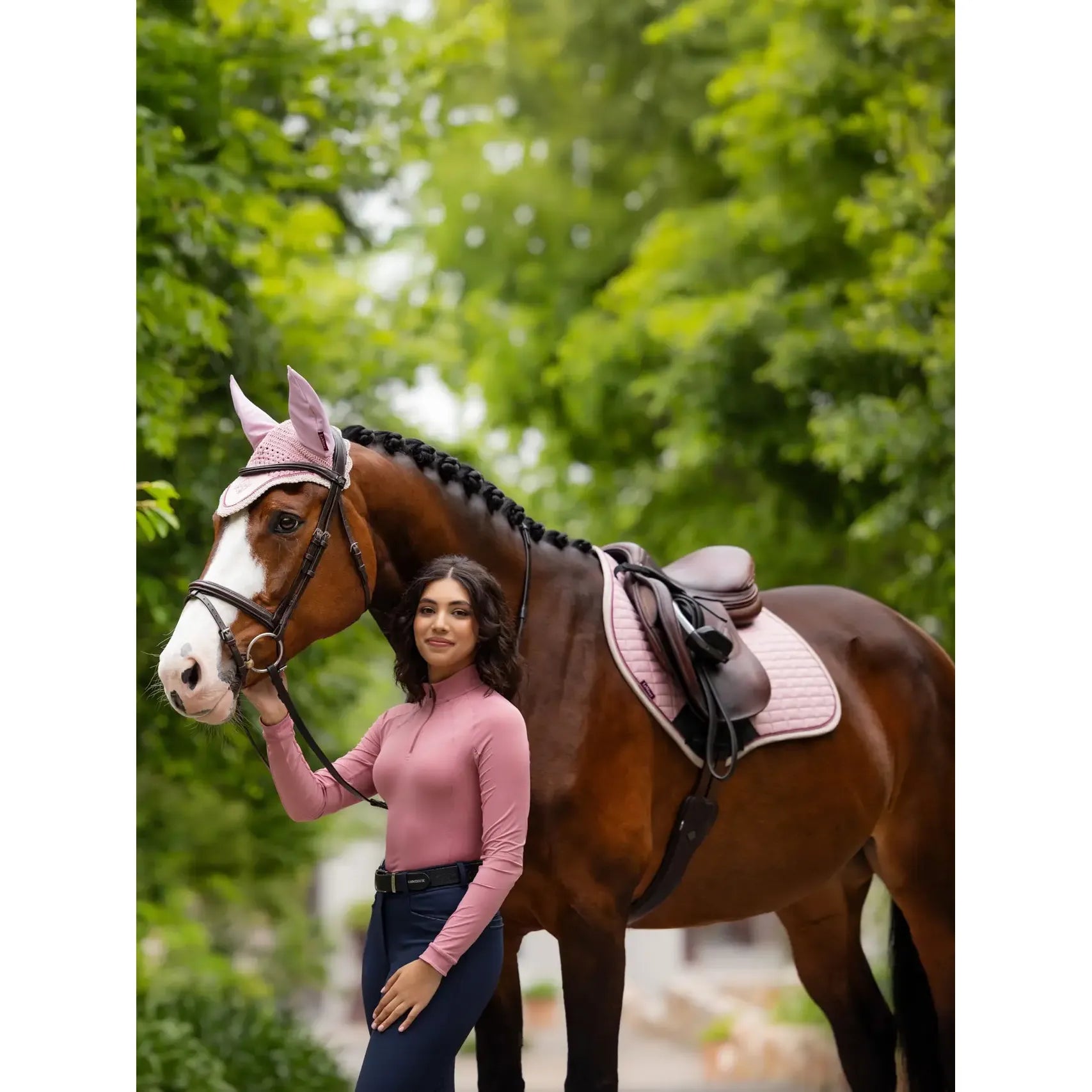 LeMieux Ladies Halle Leichter Base Layer Peony - Kaster Cheval