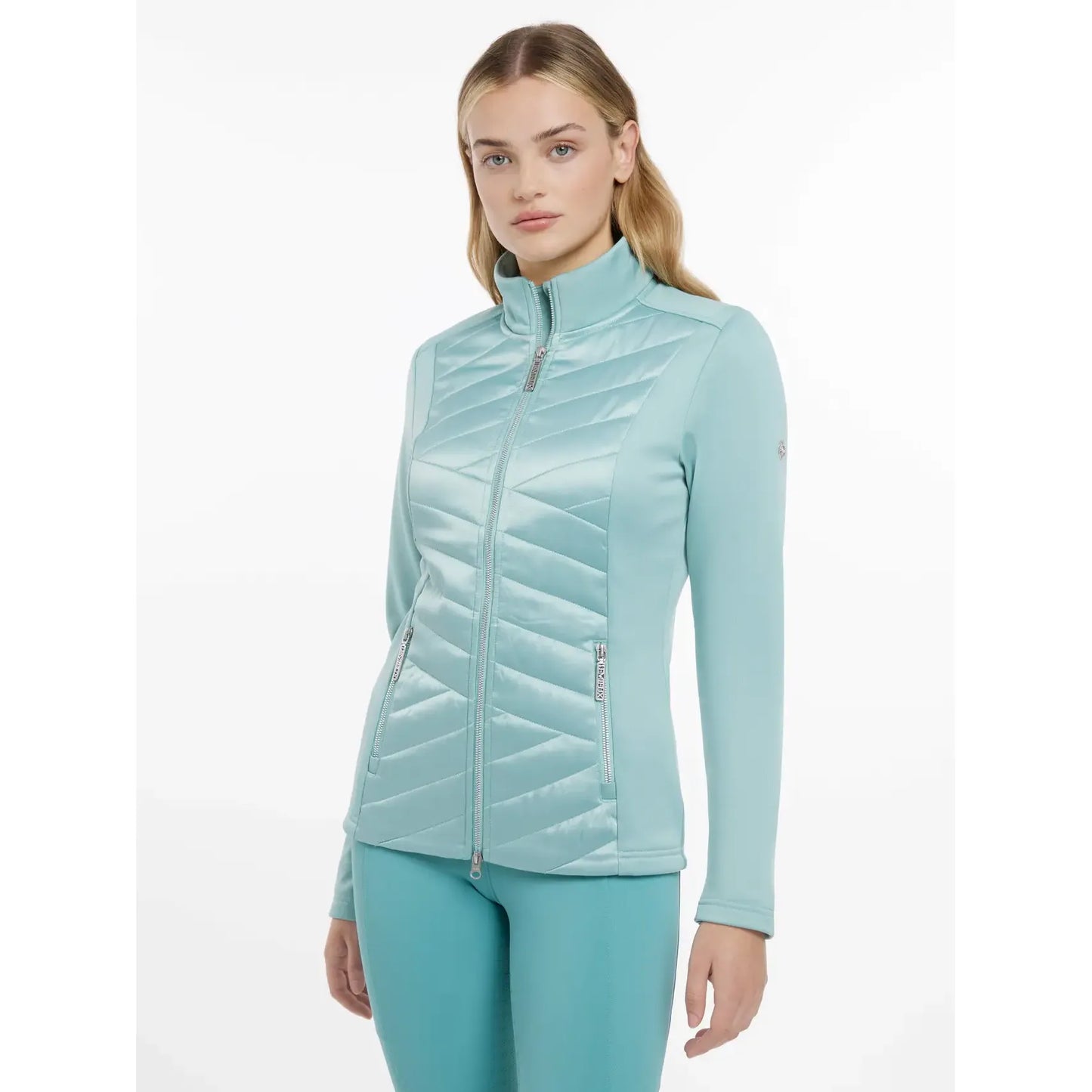 LeMieux Ladies Dynamique Jacke Aqua - Kaster Cheval