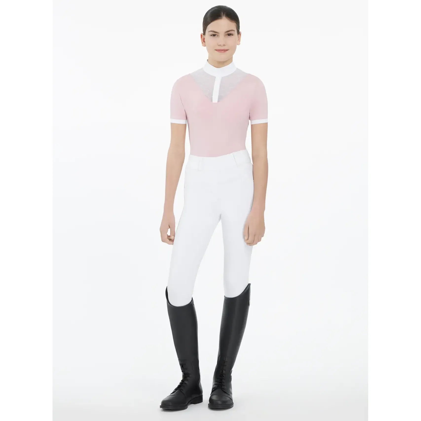 LeMieux Young Rider Eva Kurzärmliges Turniershirt - Kaster Cheval