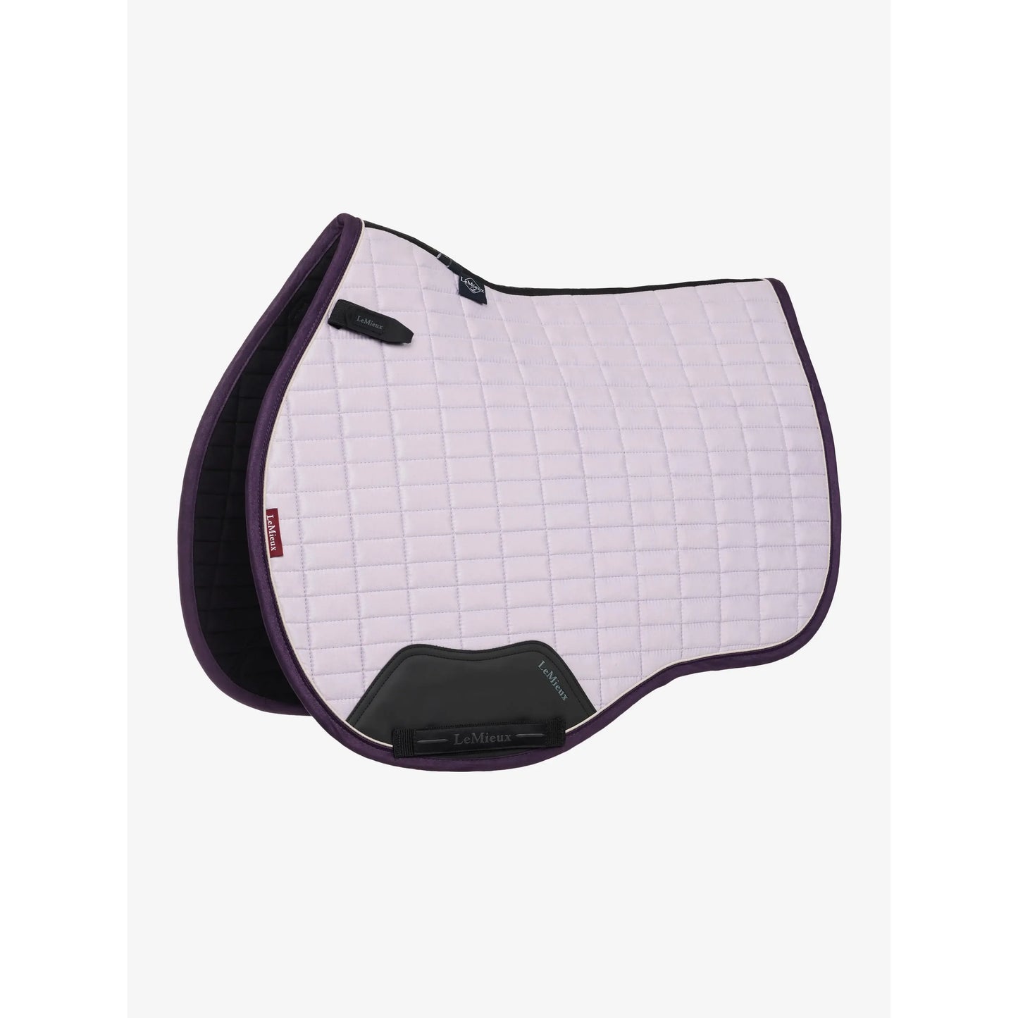 LeMieux Suede Close Contact Schabracke Square Lilac S/M