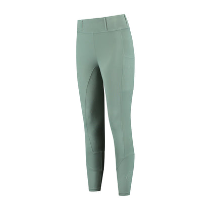 Light Slate Gray Mrs. Ros Silhouette Reitleggings - Lavender Fields