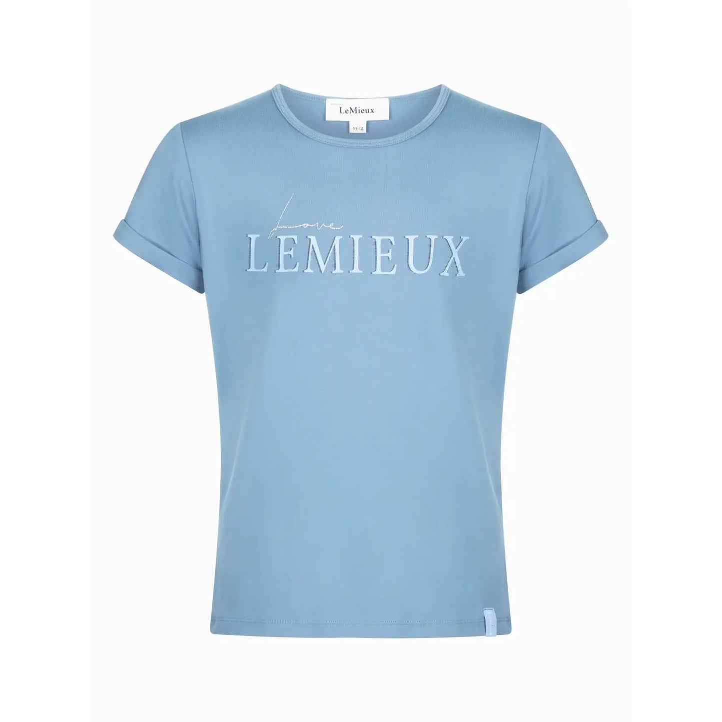 LeMieux Young Rider Sarah T-Shirt Denim - Kaster Cheval