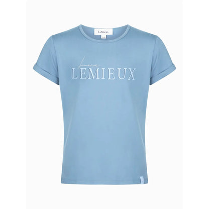 LeMieux Young Rider Sarah T-Shirt Denim - Kaster Cheval