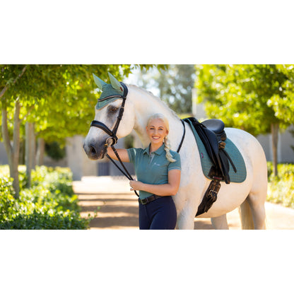 LeMieux Suede Dressage Square LC Sage