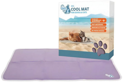Coolpets Gel Cooling Mat Kühlmatte Lila