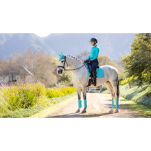 LeMieux Suede Dressage Square LC Azure