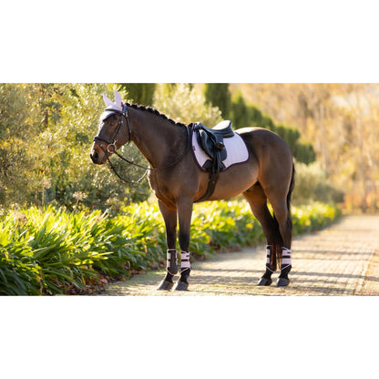 LeMieux Suede Close Contact Schabracke Square Lilac S/M