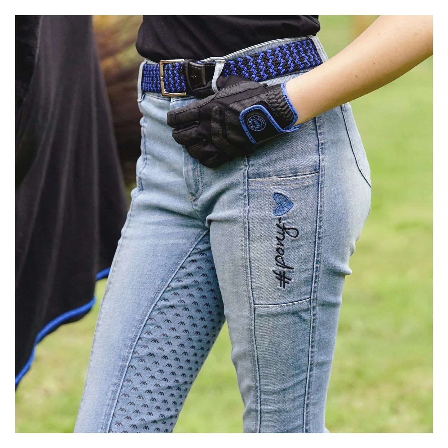 USG Jeans Reithose #Ponylove Vollbesatz