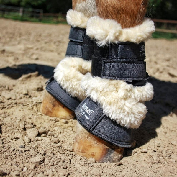 Rosy Brown Gamasche Melange Shetty