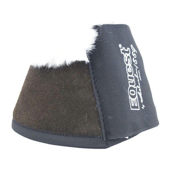 Dim Gray Hufglocken Leather | 2er Set