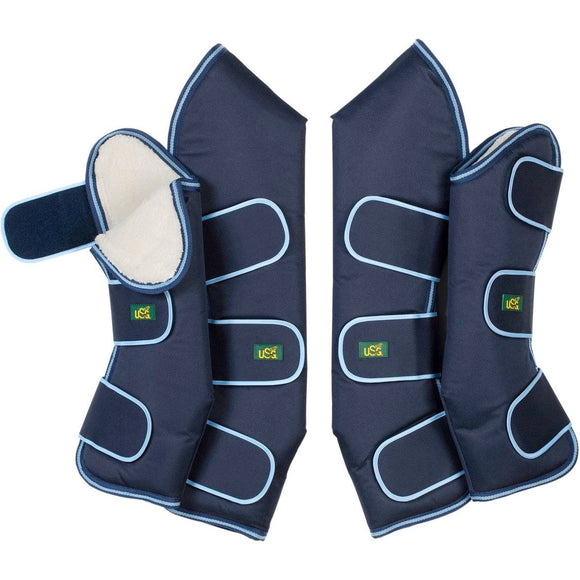 Transportgamaschen Blau