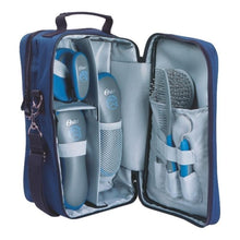 Oster Pferdepflegeset Blau, Bürsten mit Tasche