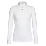 Turniershirt Langarm Nutria - Kaster Cheval